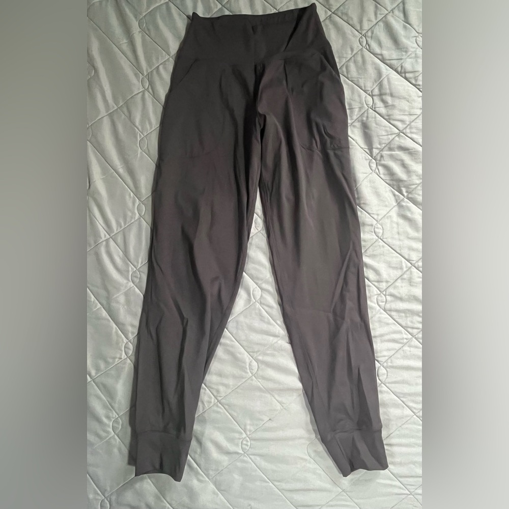 Women’s Gray Joggers. Buttery soft. Like new. High waist. Worn once.